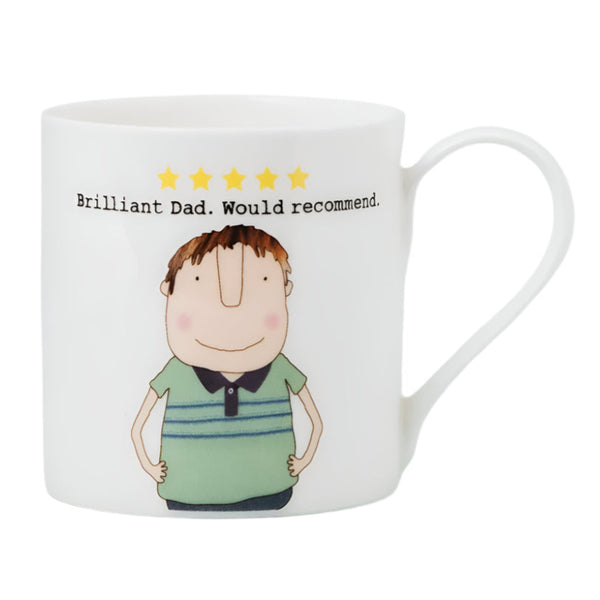 Rosie Made A Thing Five Star Dad Mug