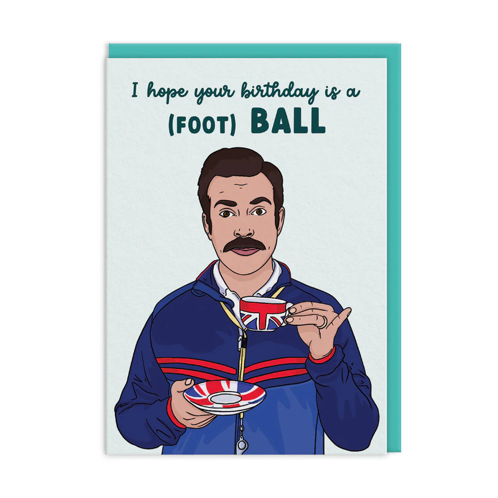 Ohh Deer Ted Lasso Birthday Card