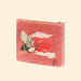 Powder Velvet Mini Pouch - Crane at Sunrise in Petal