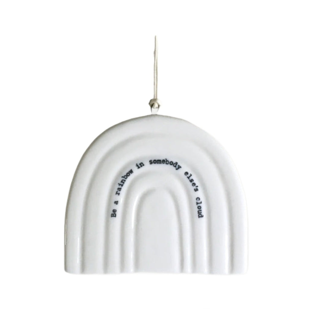 East of India Porcelain Rainbow - Be A Rainbow