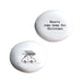 East of India Porcelain Christmas Pebble - Hearts Come Home