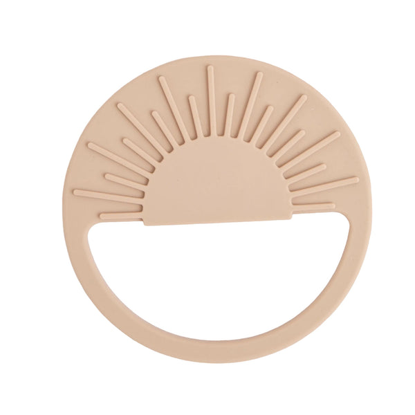 Boho Silicone Sunshine Teether - Beige