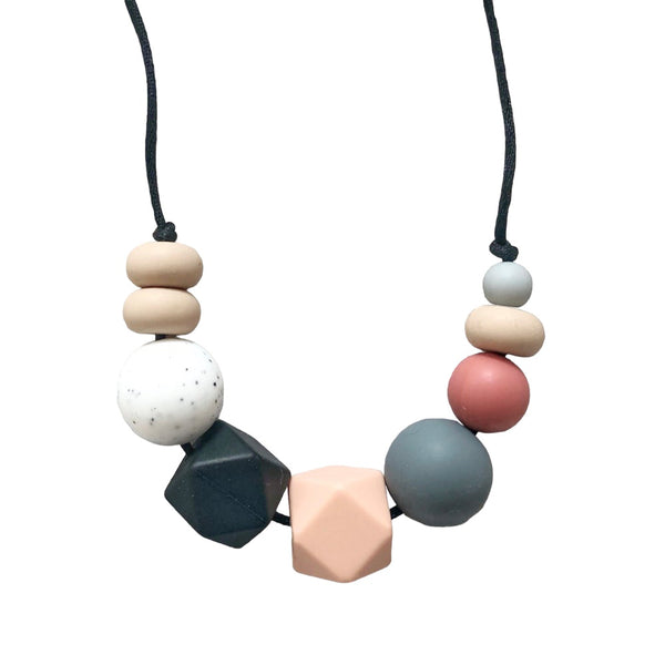 East London Baby Co. Bexley Geometric Teething Necklace