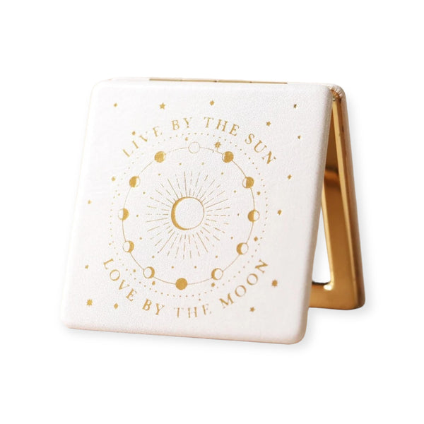 Lisa Angel Live by the Sun Foiled Compact Mirror