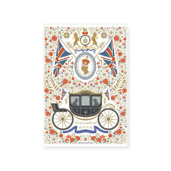 Whistlefish King Charles Tea Towel