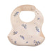 Blue Ditsy Flower Silicone Baby Weaning Bib