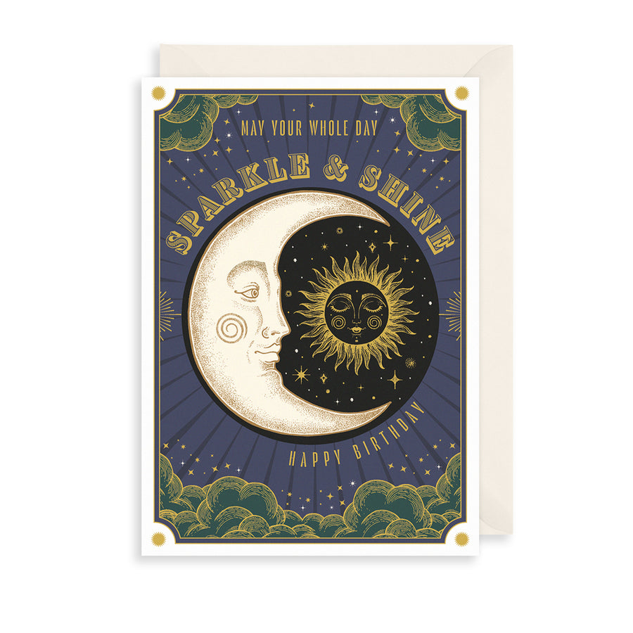 The Art File Sparkle & Shine Greetings Card