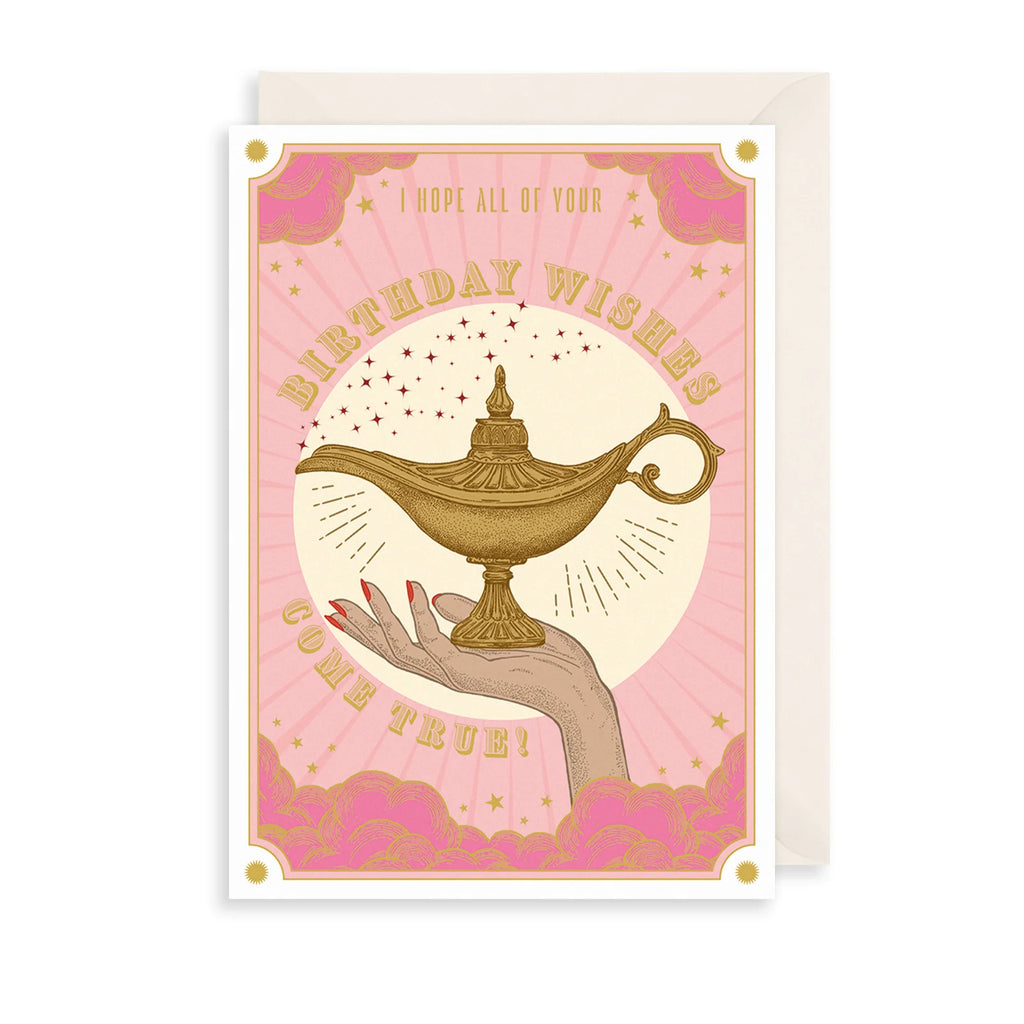 The Art File Birthday Wishes Greetings Card