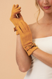 Powder Gloves Fenella - Mustard
