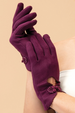 Powder Gloves Suki - Damson