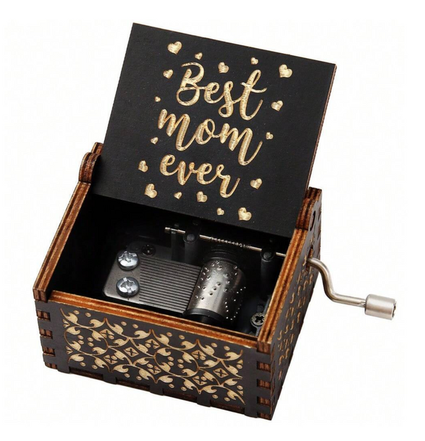 Best Mom Ever - Wooden Music Box
