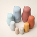 4 Piece Silicone Russian Bear Dolls