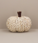 Gisela Graham Natural Cornhusk Pumpkin Ornament - Small