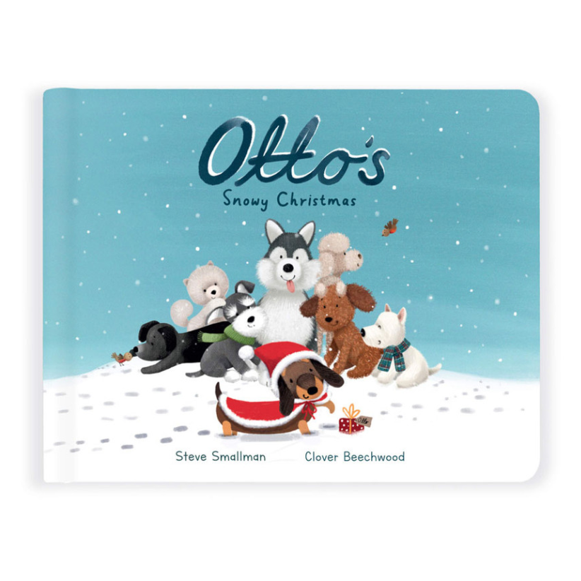 Jellycat Otto's Snowy Christmas Book