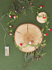 Gisela Graham Toadstool/Leaf Battery Lights Chain