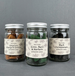 East of India Jar of Incense Cones - Lime, Basil & Mandarin