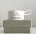 East of India Handled Tea Light Holder - Beware Of The Dog