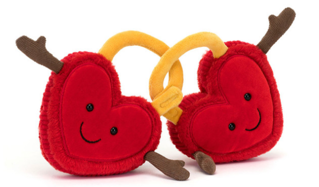 Jellycat Amuseables Val & Tina Love Locks