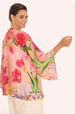Powder Kimono Jacket - Floral Study - Petal
