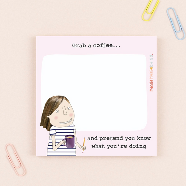 Rosie Made A Thing Pretend Sticky Jots Pad