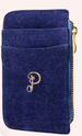 Powder Velvet Card Holder - Jolly Jelly - Navy