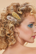 Powder Jewelled Hair Clips Set of 2 Groovy and Glam!
