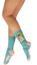 Powder Ladies' Ankle Socks - Hedgehog Sharing Love - Aqua