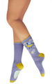 Powder Ladies' Ankle Socks - Brilliant Blue Tits