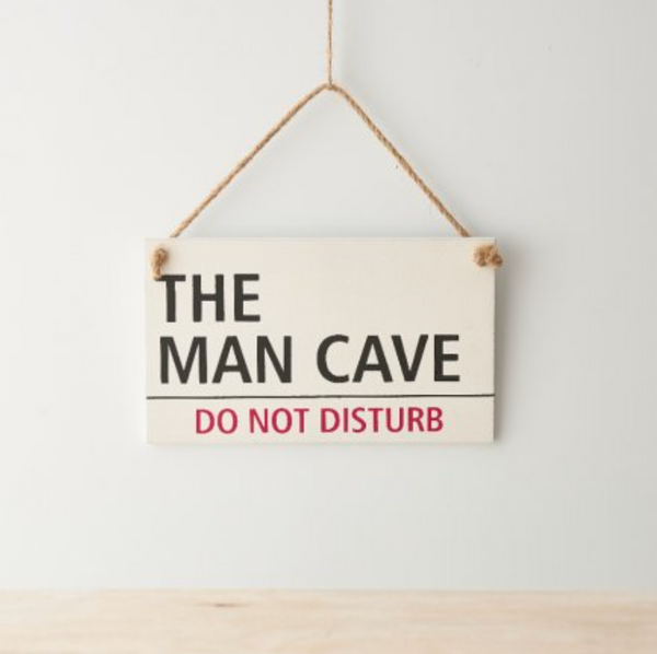 'The Man Cave' Hanging Sign