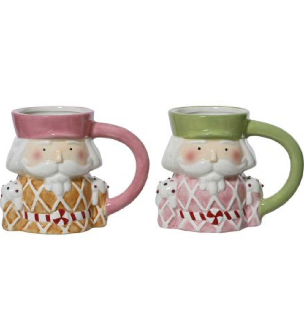 Pastel Nutcracker Mugs
