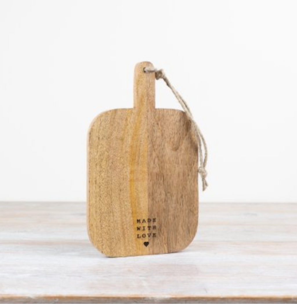 Made with Love Chopping Board