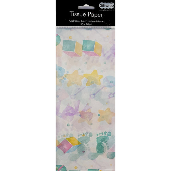 Baby Prints Tissue Paper