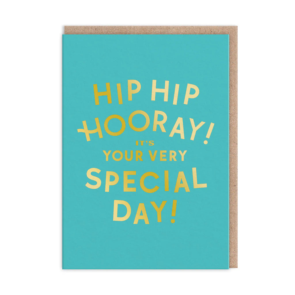 Ohh Deer Hip Hip Hooray Special Day Birthday Card