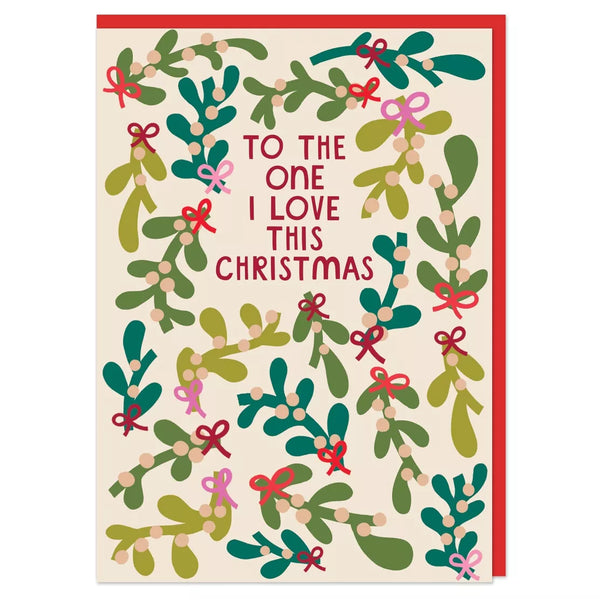 Raspberry Blossom To The One I Love This Christmas