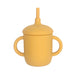 Mushroom Shaped Silicone Straw Baby & Toddler Sippy Cup - Assorted Colours
