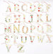 Fiona Walker Embroidered Alphabet Letter Christmas Decoration