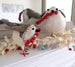 Fiona Walker Mini Robin with Silver Leaf Print & Red Berries