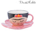 Sass & Belle Frida Cup and Flower Saucer Set