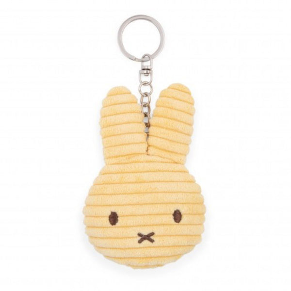Miffy Flat Corduroy ECO Keyring Buttercream