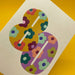 Raspberry Blossom Age 80 Birthday Card