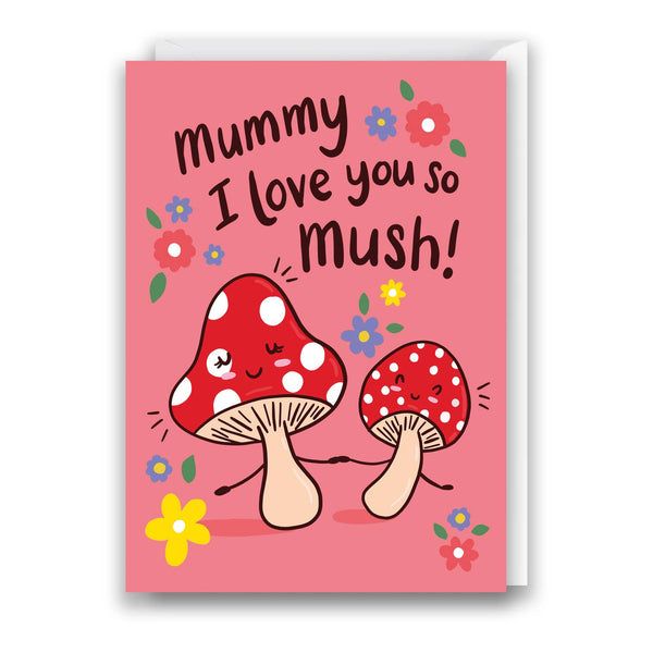 Jessie Maeve Cute Mushroom Mother's Day Card