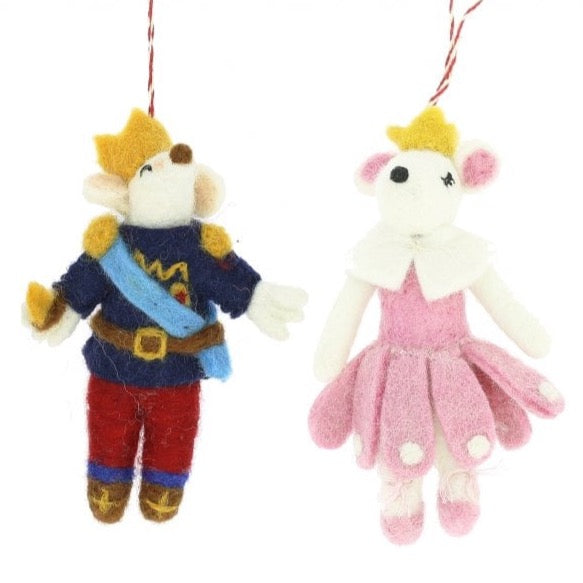 Fiona Walker Christmas Nutcracker Mice Decoration