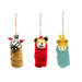 Fiona Walker Sleepy Baby Animal Christmas Decoration