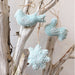 Fiona Walker  Gingerbread Hanging Decoration - Blue