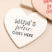 Lisa Angel Mum's Wine Goes Here Ceramic Heart Coaster