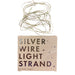 Lisa Angel 30 Battery Powered LED Silver Wire String Lights