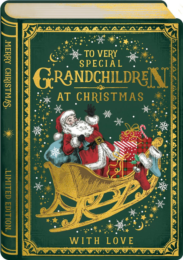 The Art File Special Grandchildren Storybook Christmas Card