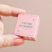 Lisa Angel Tiny Matchbox Ceramic Dog Token