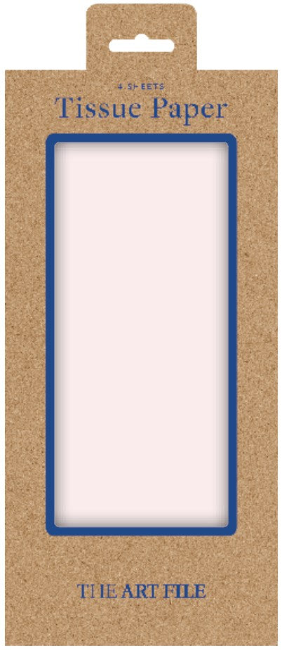 The Art File Elysian Pink Tissue - Pack of 4 Sheets