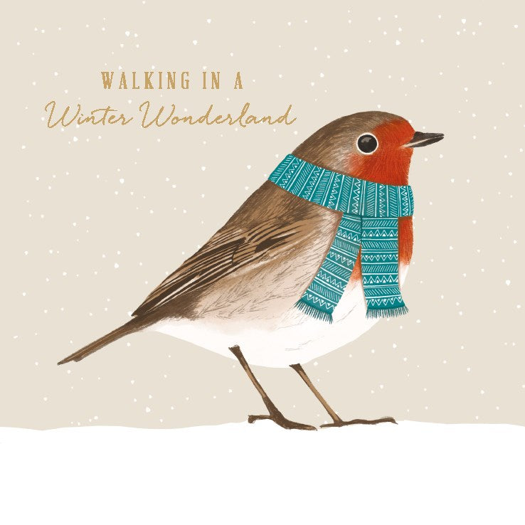 The Art File Charity Card Pack Walking In A Winter Wonderland Set of 6